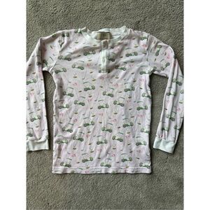 NWOT Smockingbird girls henley golf girls top, $58 sz 10 C6
